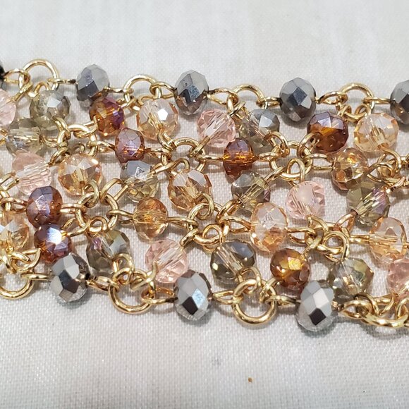 Ali Khan Glass multi color Beaded Bracelet - Picture 7 of 7